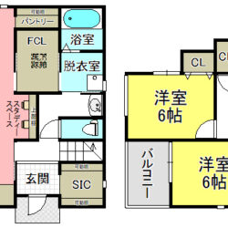 木造２階建の参考プランございます！間取